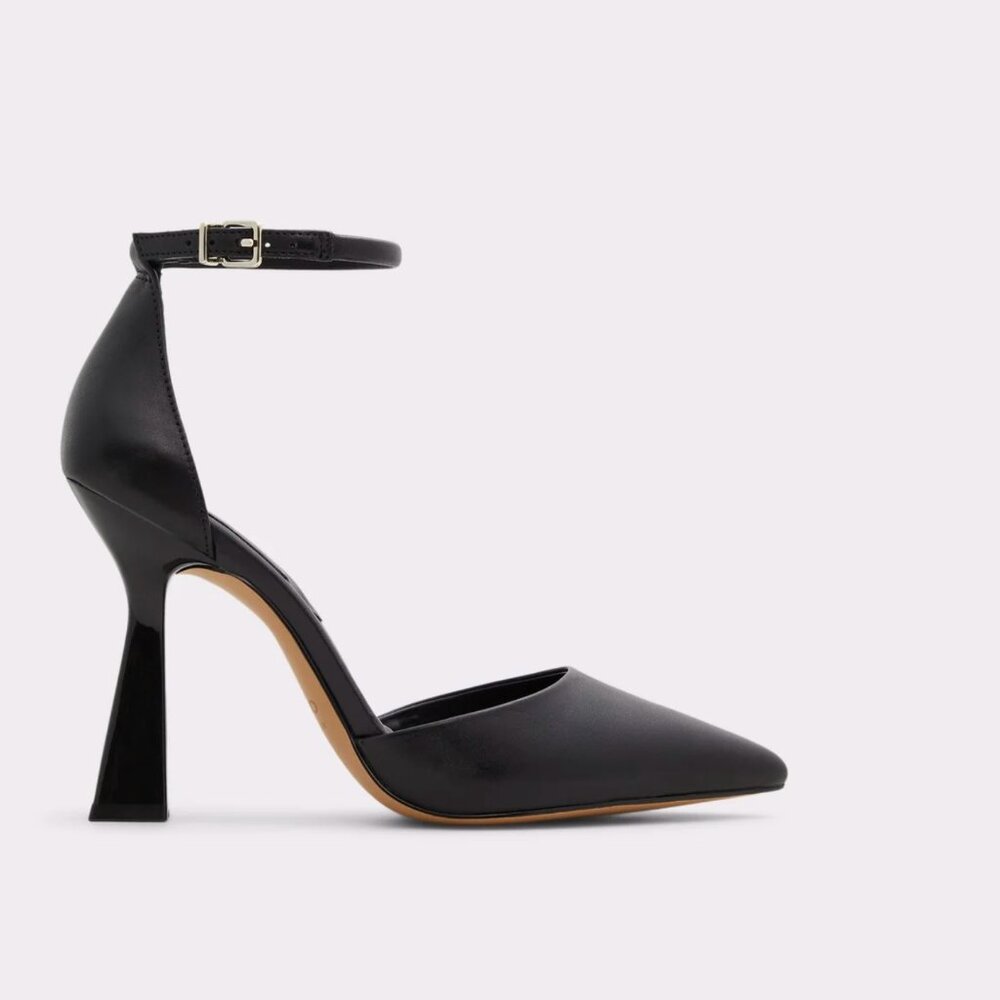 ALDO - Canadian Company - Lilya Heels - Black Leather - Size 10/41